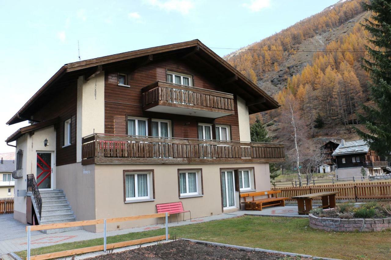 Haus Amara Appartement Saas-Grund Buitenkant foto